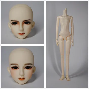 1/3 Мъжка кукла BJD 60 см Пластмасова шарнирная подвижната кукла с грим ръчно изработени за лице.
