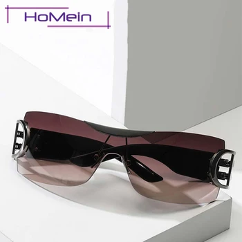 2023 Нови топли дамски слънчеви очила Популярната марка за Дизайнерски Ретро Мъжки слънчеви очила в летен стил за жени Дамски дрехи за очите Градинска облекло