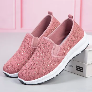 BCEBYL/дамски обувки; новост пролетта 2023 г.; модерни ежедневни обувки на плоска подметка с вкара повърхност; дишащи обувки; маратонки дамски