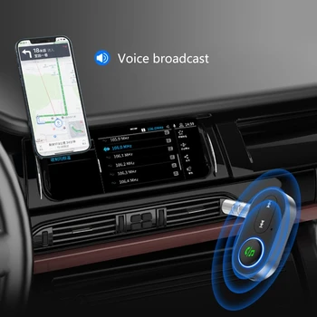 Bluetooth-съвместим приемник-предавател 5,0, високоговорител за телевизор, 3.5 мм, музикален адаптер AUX Hifi слушалки, кола стереоустройство L41A