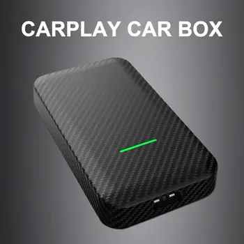 Carlinkit 3.0 Carplay Безжичен USB адаптер Carbon Fiber Безжичен Carplay Без USB кабел Поддръжка на система IOS Carlinkit Box
