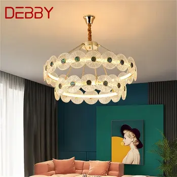 DEBBY, полилей в стил постмодерното, led осветителни тела, подвесное осветление, начало led за декориране на дневната