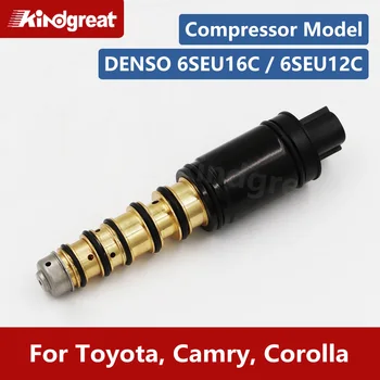 Denso 6SEU16C/6SEU12C Автоматичен Компресор Климатик, Електромагнитен Клапан е Клапан, който е подходящ за Автомобили Toyota corolla, Camry, RAV4