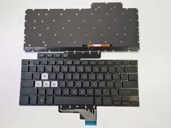 Senmoer Новата американска клавиатура с подсветка за лаптоп ASUS TUF AIR F15 FA516 FX516PR FX516P FX516PM FX516PE FX516PC с подсветка 0KNR0-261BU