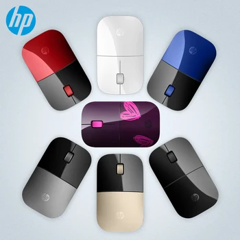 Безжична мишка HP Z3700 с оптично USB честота 2,4 Ghz, 1200 dpi, 3-бутон тиха работа на цветен лаптоп, офис жичен мишката