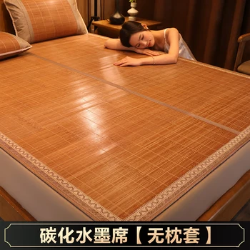 Готин мат бамбук мат годишният гол спящ студентски матрак в общежитието сгъваем ледена копринен мат с двойно предназначение двупосочен домакински