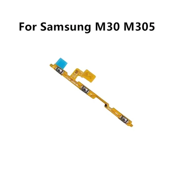 за Samsung M30 M305 Страничен Клавиш за сила на звука на захранването Бутон за включване Изключване Flex кабел SAMSUNG M305 Резервни Части за Гъвкав кабел
