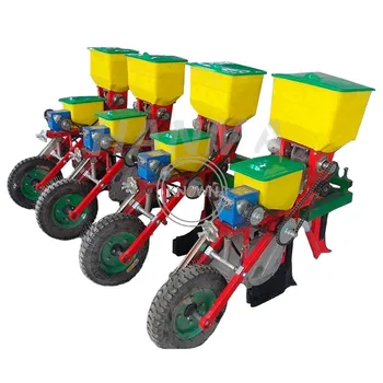 Земеделското стопанство трактор, 3 Реда Сеялка за посев, Инсталирана на машината прецизна Сеялка за царевица за продажба