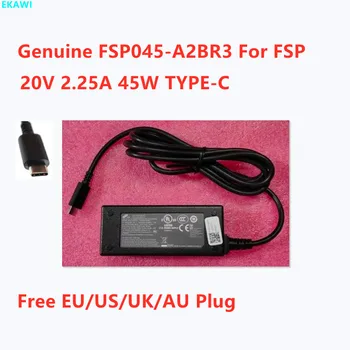 Истински FSP FSP045-A2BR3 20V 2.25 A 45W TYPE-C USB-C Адаптер За Зарядно устройство за лаптоп