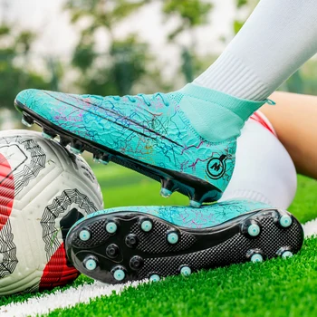 Качествени футболни обувки на Меси, нескользящие футболни обувки за футзала, на Едро, обувки Sociaty Chuteira Campo, спортни обувки, дамски TF/AG
