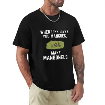 Когато Животът ти манго, пригответе мангонели - Тениска Age of Empires, обикновена тениска, тениска с аниме, черна тениска, мъжки t-shirt