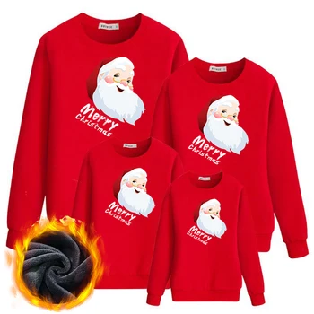 Коледна пижама за семейството; 2022 година; Безплатна доставка; дебел пуловер памук; подходящо облекло за семейството; дрехи за майки и деца; пижами за двойки