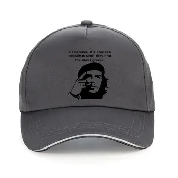 Нова шапка, Че Гевара, Тайната на социализма, мъжка бейзболна шапка, 5x, скъпа памучен ежедневни шапка с принтом