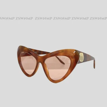 Нови Модни луксозни маркови дамски слънчеви очила в рамки очила 