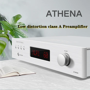 Предварителен усилвател ATHENA Чист клас А, балансирана, напълно дискретна, водещата на линия сценични предусилителей 60-степенна скоростна кутия/AC115 Или 220 В