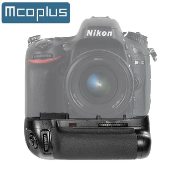 Притежател на пистолета дръжки Mcoplus BG-D600 за цифров огледално-рефлексен фотоапарат Nikon D600 D610 as MB-D14