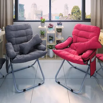 Разтегателен диван-стол, един малък диван, спалня в общежитието, домашен компютърен стол, скъпа спалня за момичета, стол за почивка на балкона
