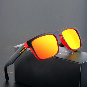 Ретро Слънчеви Очила Мъжки Извънгабаритни спортни поляризирани Слънчеви Очила Квадратен Шофьор Дамски Маркови дизайнерски нюанси Слънчеви Очила UV400