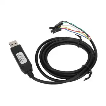 Сериен кабел USB-TTL Дължина от 6 контакти 4,9 фута от 50 до 2 Mbps съобщения за изчистване на грешки на Конзолата Кабел за Компютър