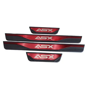 Стикер за автомобил за Mitsubishi Asx, аксесоари, прагове на праг от неръждаема стомана, защита на автомобилни табели, 2013-2019 стил