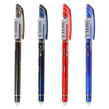 Стираемая гел писалка 0,38 мм, със сини, червени, черни заправками за училище канцеларски материали