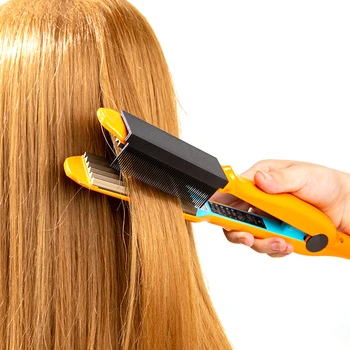 Универсална четка за коса за изправяне на коса, множество гребен за изправяне на коса във фризьорски салон