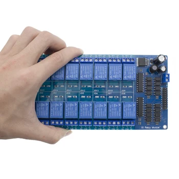 12V 16-канален модул за arduino ARM PIC AVR DSP Електронна релейная плоча с изолация колан оптрона