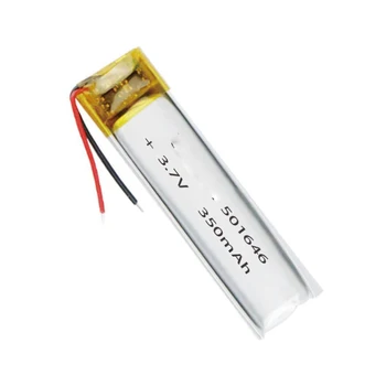 2/5/10/20 бр 3,7 На 350 ма 501646 литиево-полимерно-йонна батерия, 2.0 мм JST конектор