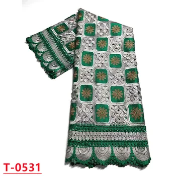 2021 Нов дизайн, африканска гипюровая лейси тъкани, бродирани нигерийская Шнуровая Лейси плат, благородна Лейси плат за партита във Франция 02
