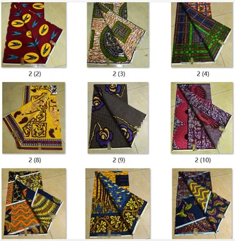 2023 Нова Мода Африканска Восъчен Плат 100% Памук, Нигерия Анкара Плат Блок Щампи Батик Холандски Висококачествени Шевни Плат