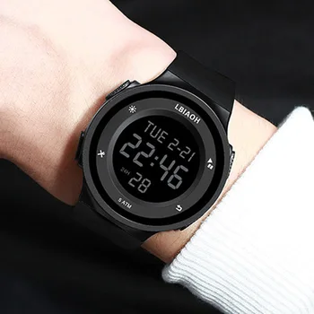 2023 Нови мъжки часовници, водоустойчиви спортни електронни часовници за мъже, Прости модни луксозни мъжки ръчен часовник digital relogios masculino