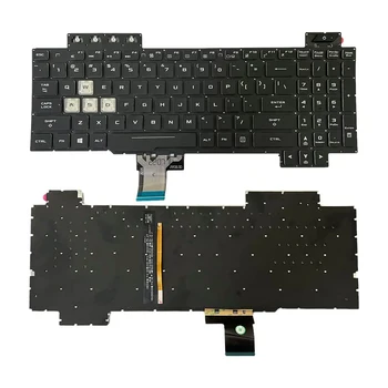 FX95 Испанска клавиатура с RGB подсветка за ASUS TUF Gaming FX505 FX505D/DY/DD/DT/DU/DV/GD/GE/GM/GT FX705 FX705GD TUF505DT TUF705