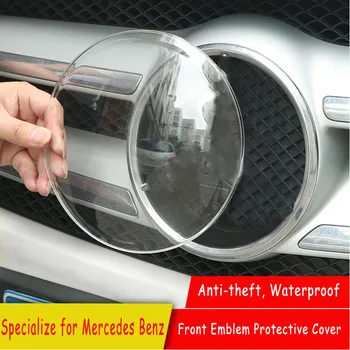 Анти-кражба Предна Решетка С Логото на Защитно покритие за Mercedes Benz E C Class W213 e E200L E300L W205 C200 C180 C260 Аксесоар