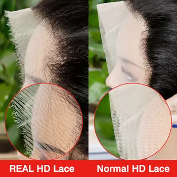 Бразилският Невидима Директен лейси предна закопчалка от човешка коса 13x4 в реално HD резолюция с детски коса 4x4 HD Прозрачен лейси закопчалката Реми