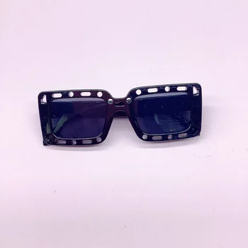 детски модни слънчеви очила, индивидуална кутия, выдалбливающийся тренд, нов европейски и американски UV-козирка на едро
