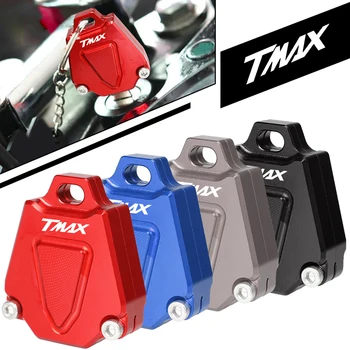 За Yamaha T MAX tMAX T-MAX 2008-2018 2016 2017 2015 2014 Мотоциклет КЛЮЧ защитната обвивка украса ключодържател капак на корпуса
