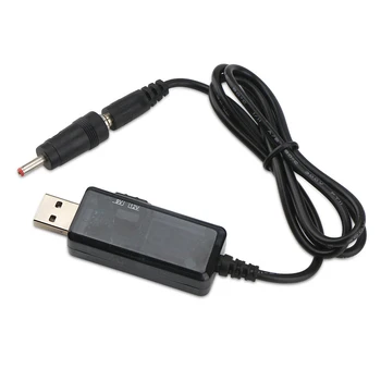 Захранващ кабел USB-DC Регулируем Конектор dc от 5 до 9 До 12 v, Кабел За Зареждане, Включете захранващия Кабел, Адаптер за Wifi-Рутер Powerbank