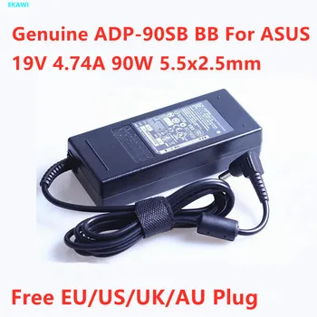 Истински ADP-90SB BB 19 В 4.74 A 90 W 5,5x2,5 мм ADP-90CD DB ac Адаптер За ASUS A43S A55V X450 V450 K45 F88 F81 Зарядно Устройство за лаптоп