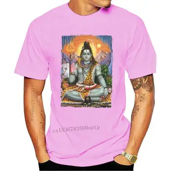Мъжки дрехи Господ Шива, Индуизъм Ведическата Медитацията Бог Духовна Йога Мъжка Тениска Унисекс