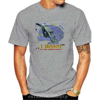 Нова мъжка тениска I Robot, тениска Alan Parsons Project, женска тениска, тениски, топ