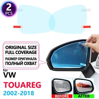 Пълно Покритие на Противотуманной Филм Водоустойчиви Огледала за Задно виждане за Volkswagen VW Touareg 7L 7P 2002 ~ 2018 Чисти Филм автоаксесоари 2017