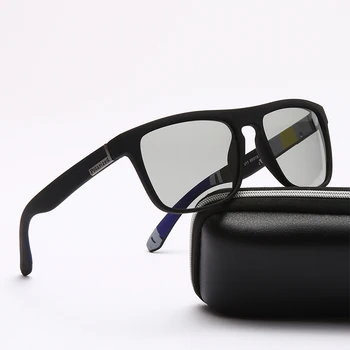 Фотохромичните квадратни слънчеви очила за мъже и жени, фирмен дизайн, луксозни слънчеви очила за шофиране, класически реколта мъжки слънчеви очила 2023